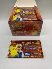 Pokemon Topps Series 1 Booster Pack fra 1999! Rett fra butikkdisplay :-) thumbnail