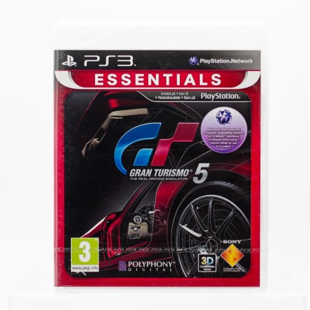 Gran Turismo 5 (ESSENTIALS) til Playstation 3 (PS3) ny i plast!
