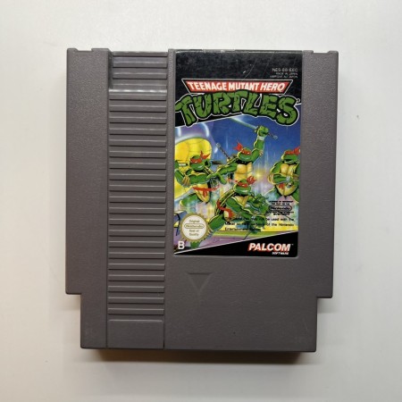 Teenage Mutant Ninja Turtles Nintendo NES cart SCN