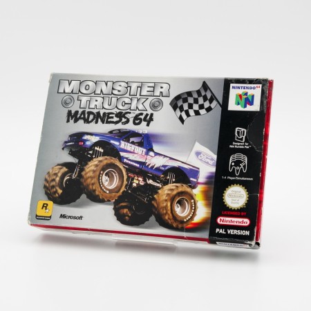 Monster Truck Madness 64 i original eske til Nintendo 64
