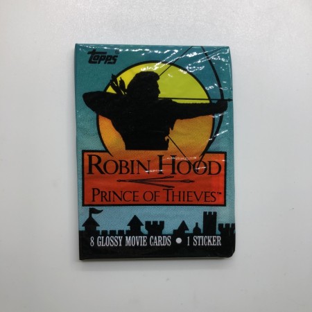 Topps Robin Hood Prince of Thieves Movie Cards fra 1991