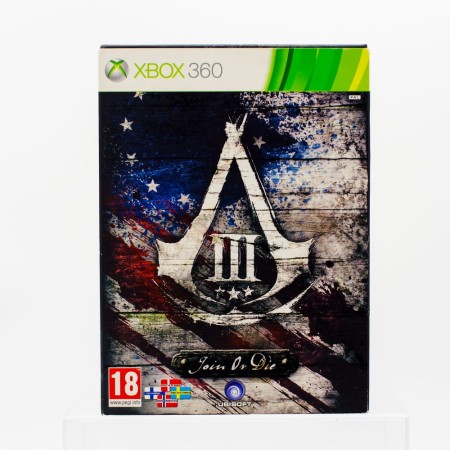 Assassin's Creed III (pappomslag) til Xbox 360