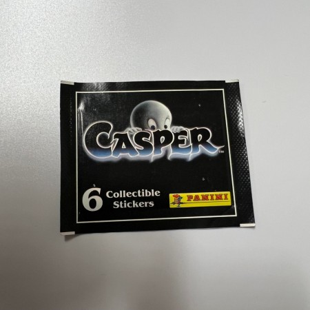 Casper The Friendly Ghost Panini Sticker Pack fra 1995