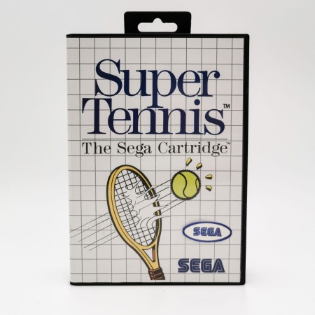 Super Tennis komplett utgave til Sega Master System