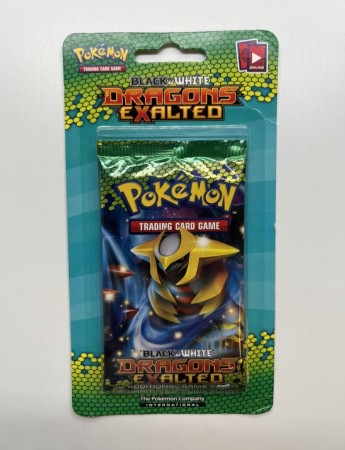 Pokemon Black & White Dragons Exalted Blister Booster Pack fra 2012