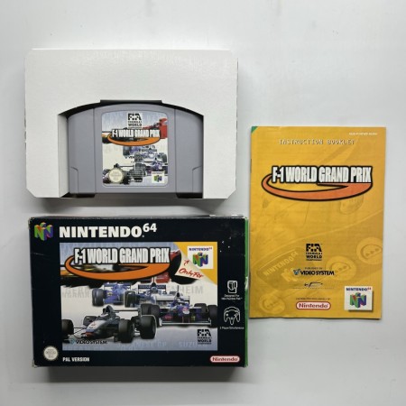 F-1 World Grand Prix i original eske til Nintendo 64