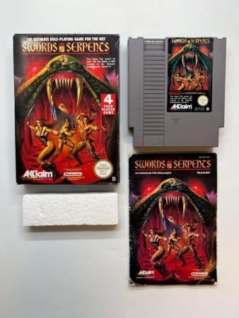 Swords and Serpents til Nintendo NES (SCN)