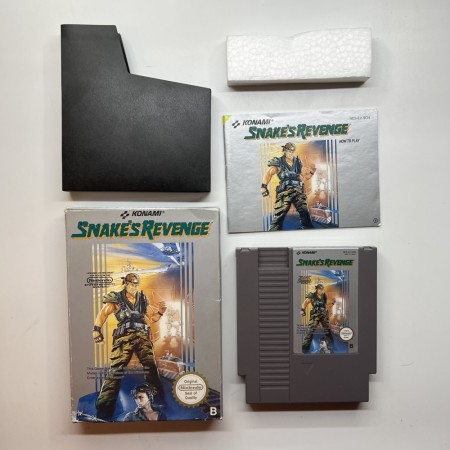 Snake's Revenge til Nintendo NES SCN