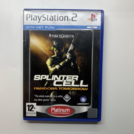 Tom Clancy's Splinter Cell Pandora Tomorrow (Platinum) til Playstation 2 (PS2) 