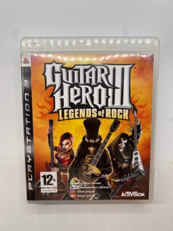 Guitar Hero 3, Legends of Rock til Playstation 3 (PS3)