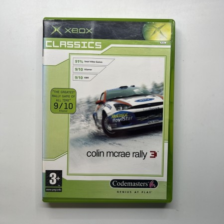 Colin Mcrae 3 CLASSICS til Xbox Original