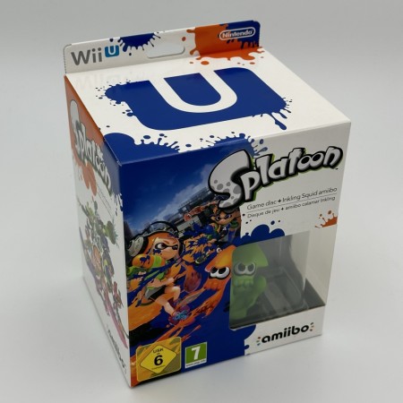 Splatoon Big Box Special Edition til Nintendo Wii U med forseglet spill