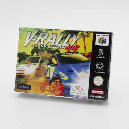 V-Rally Edition '99 komplett i eske til Nintendo 64