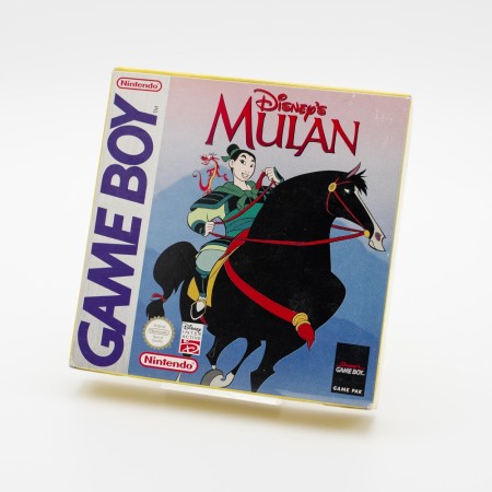 Mulan i original eske til Game Boy