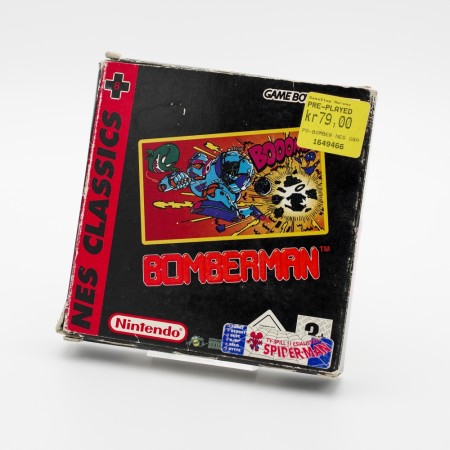 Bomberman Classics (kun eske uten spill) i original eske til Game Boy Advance