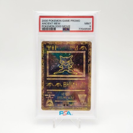 Pokemon Ancient Mew gradert kort i PSA 9 fra år 2000!