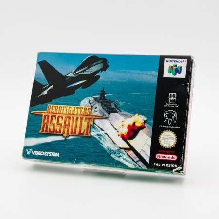 AeroFighters Assault i original eske til Nintendo 64