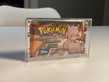 Akryl Booster Pack Pokemon Topps (MTG Collector, og andre samlekort pakker)