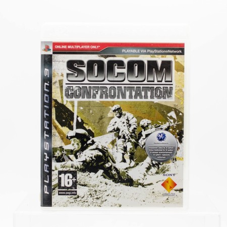 SOCOM: U.S. Navy SEALs - Confrontation (Online Multiplayer Only) til PlayStation 3 (PS3)