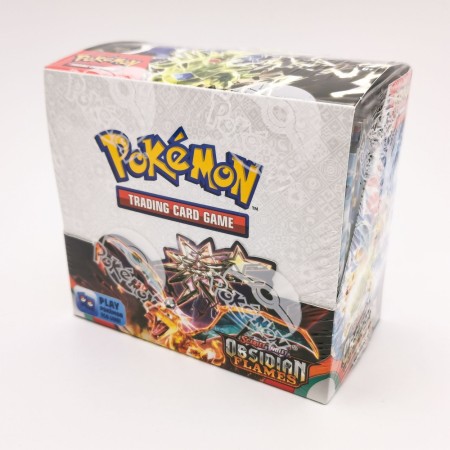 Pokemon Scarlet & Violet Obsidian Flames Booster Box (inneholder 36 pakker)