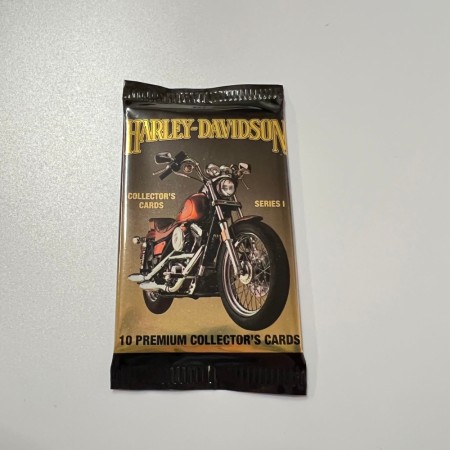 Harley Davidson Premium Collection Card Pack fra 1991