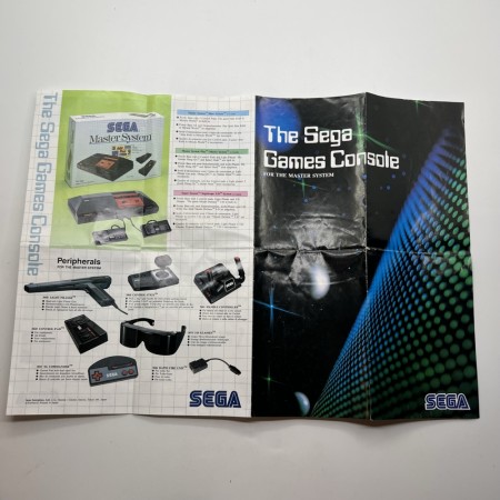 The Sega Games Catalog For The Master System reklame