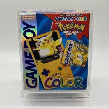 Gameboy Color Pokemon Yellow Edition (med akryl)