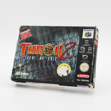 Turok 2: Seeds of Evil i original eske til Nintendo 64