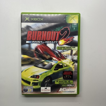 Burnout 2 Point of Impact til Xbox Original