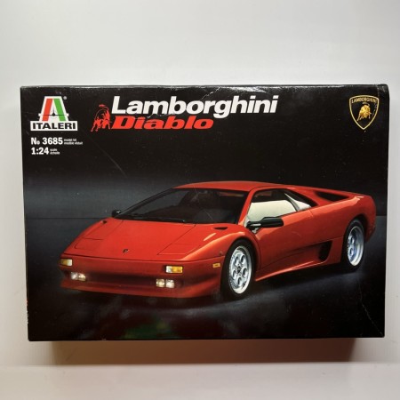 Lamborghini Diablo Byggesett 1:24 Skala. Nytt og ubygget