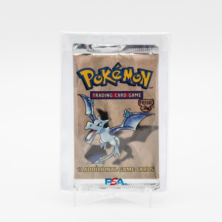 Pokemon Fossil Booster Pack fra 1999