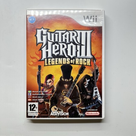Guitar Hero III: Legends of Rock til Nintendo Wii
