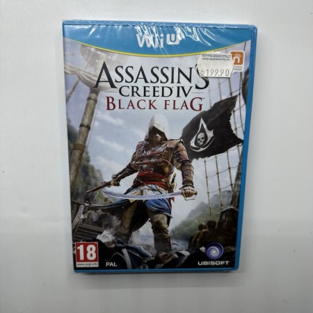 Assassin's Creed IV (4) Black Flag nytt og forseglet til Nintendo Wii U