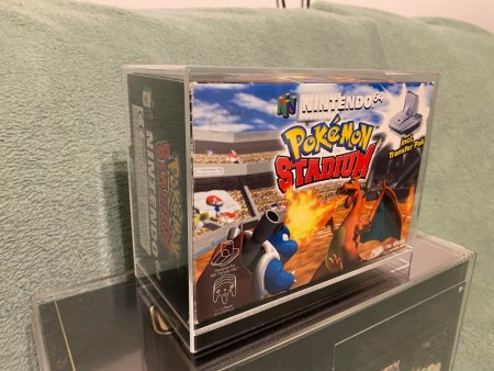 Akryl Pokemon Stadium Boks til Nintendo 64 (N64) (NÅ PÅ LAGER IGJEN!)