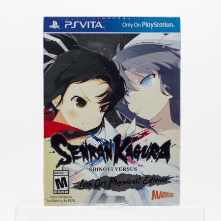 Senran Kagura Shinovi Versus - Let's Get Physical Edition (Big Box) til PS Vita (Ny i plast!)