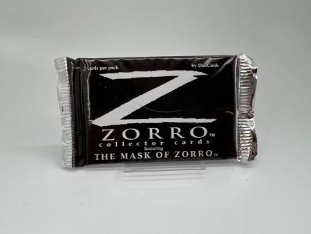 Uåpnet pakke Zorro Collector Cards (1998)